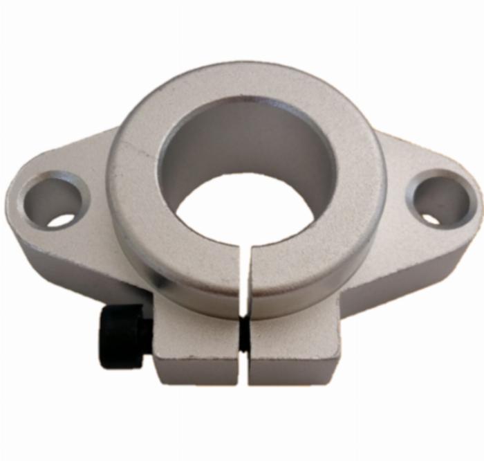 SHF30 aluminum shaft support for assembly of precision shafts diameter 30mm
