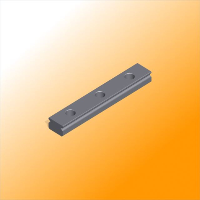 Stainless steel linear guide rail Miniature MR12M-N, L = 400mm