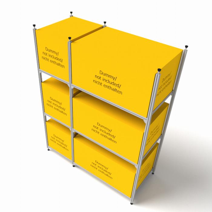 Double rear garage shelf/ shelfs