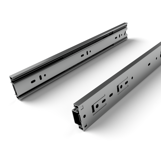 Telescopic slider 45 (full extension) L=600mm (1 pair)
